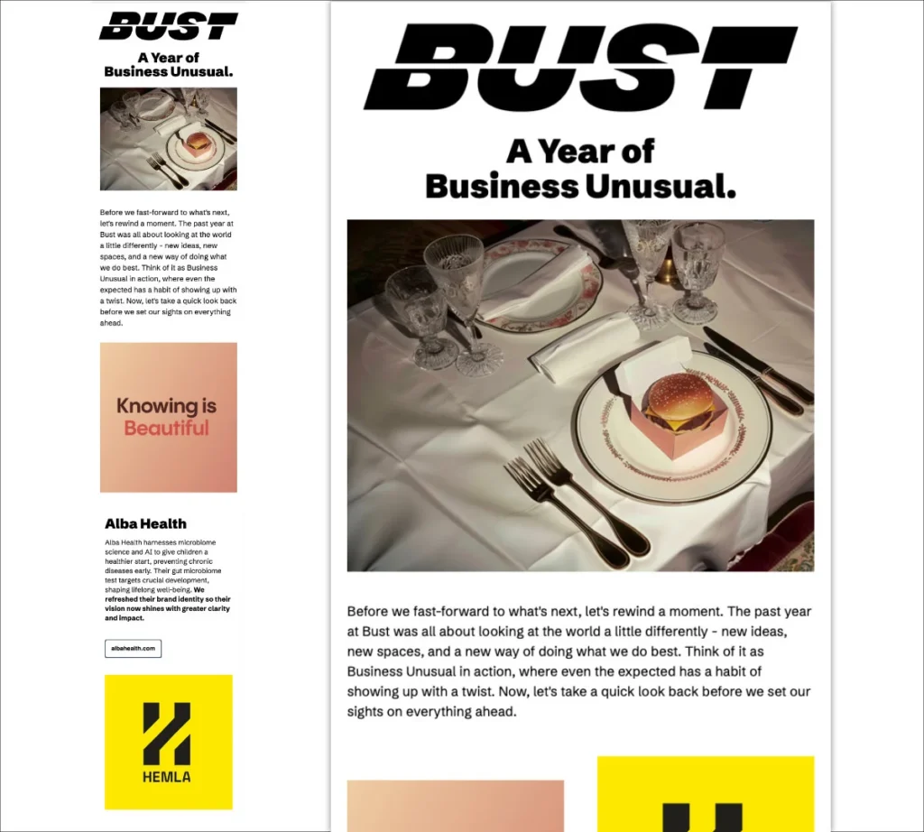 Newsletter HTML Email Template